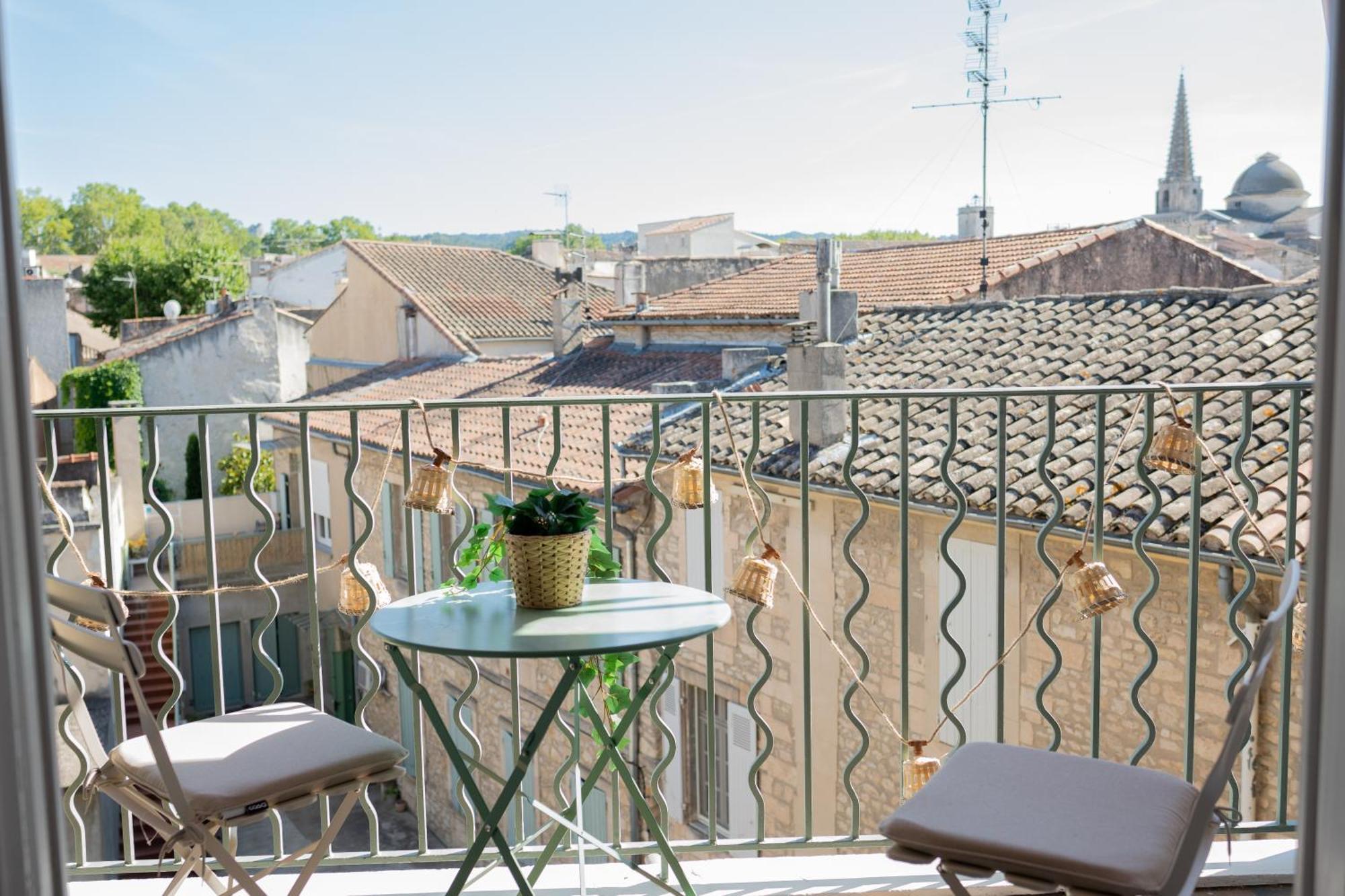 Appartement Le Grand Riche , Vue Sur Les Alpilles Saint-Remy-de-Provence Luaran gambar